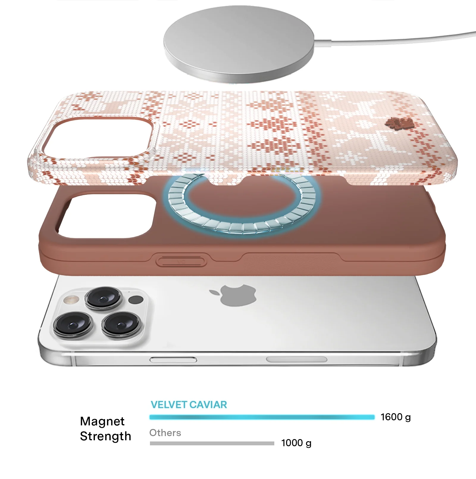 Cozy Chai Sweater iPhone Case - Image 10