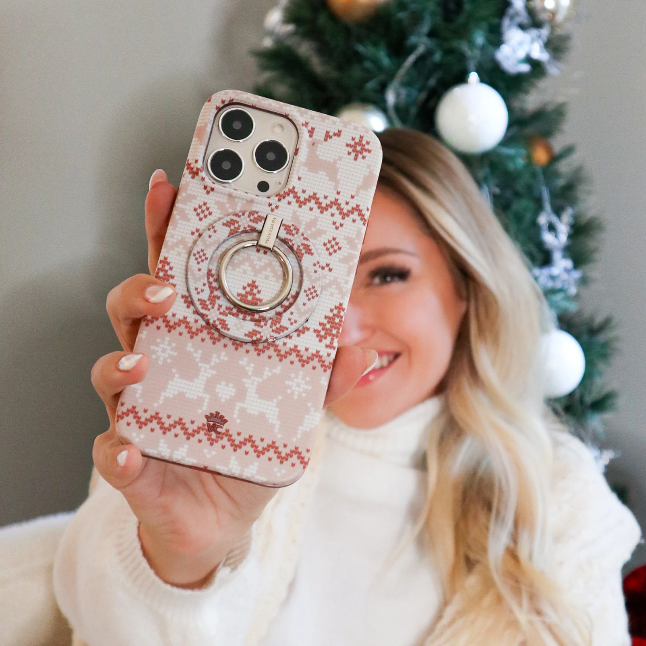 Cozy Chai Sweater iPhone Case - Image 68