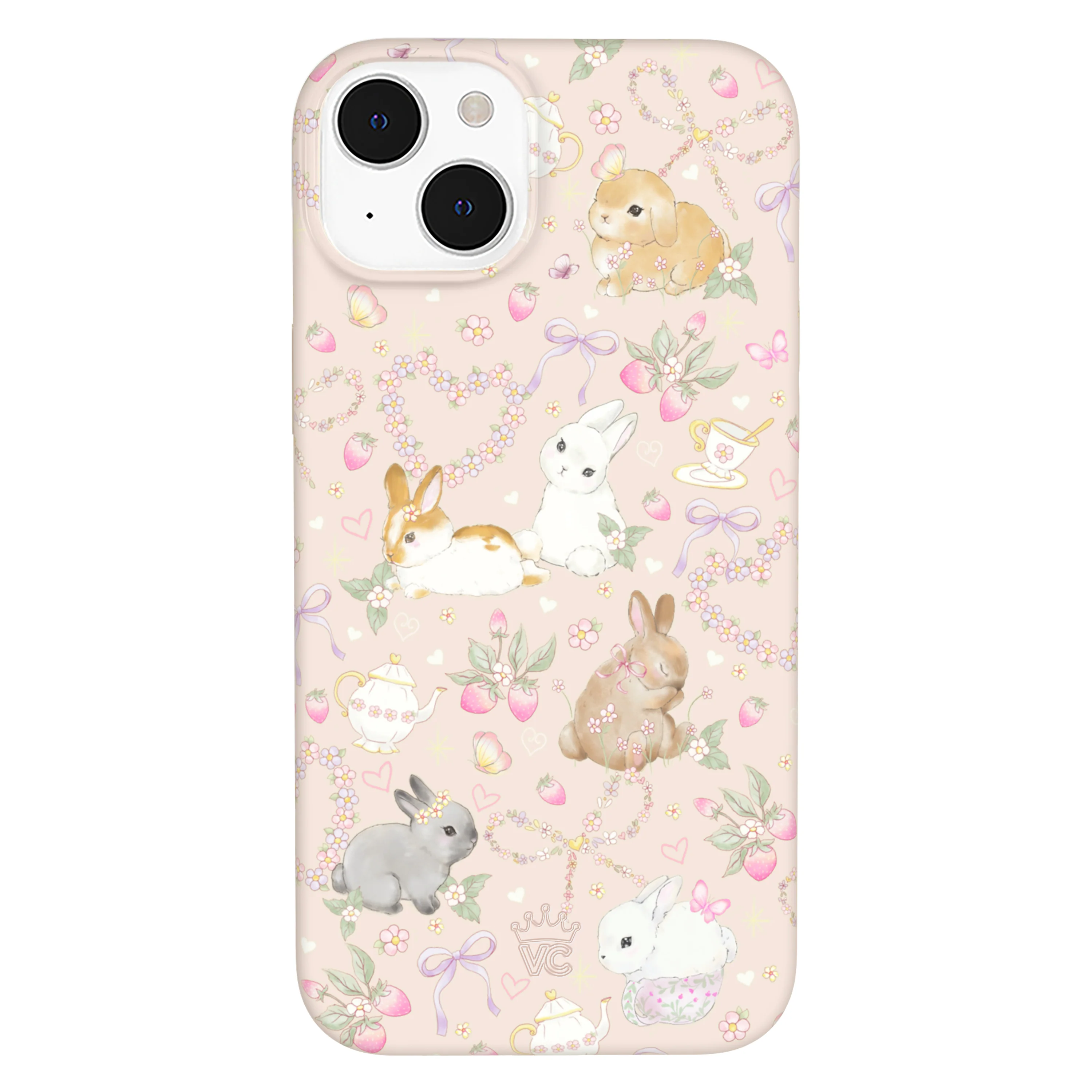 Bunnies & Bows iPhone Case - Image 56