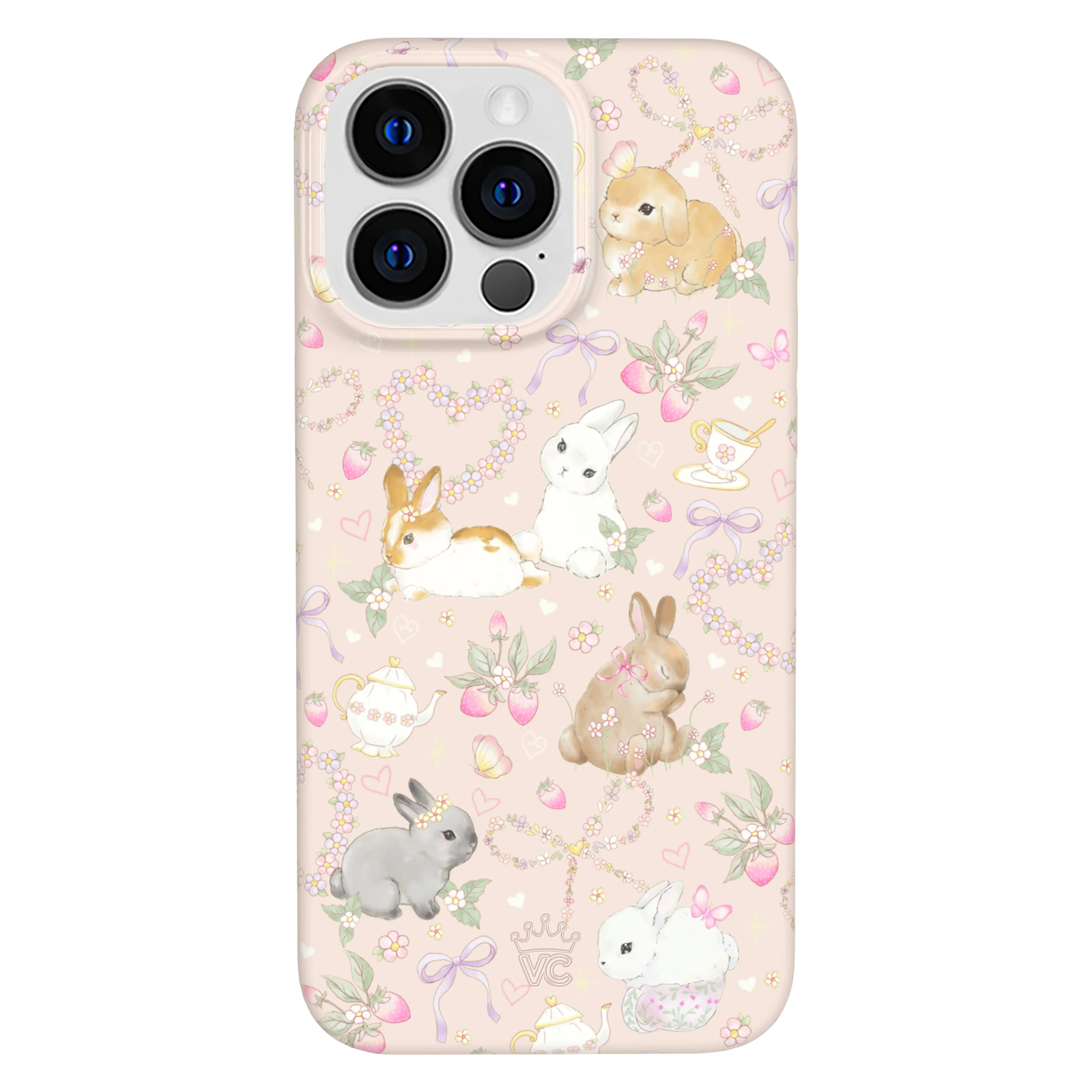 Bunnies & Bows iPhone Case - Image 61