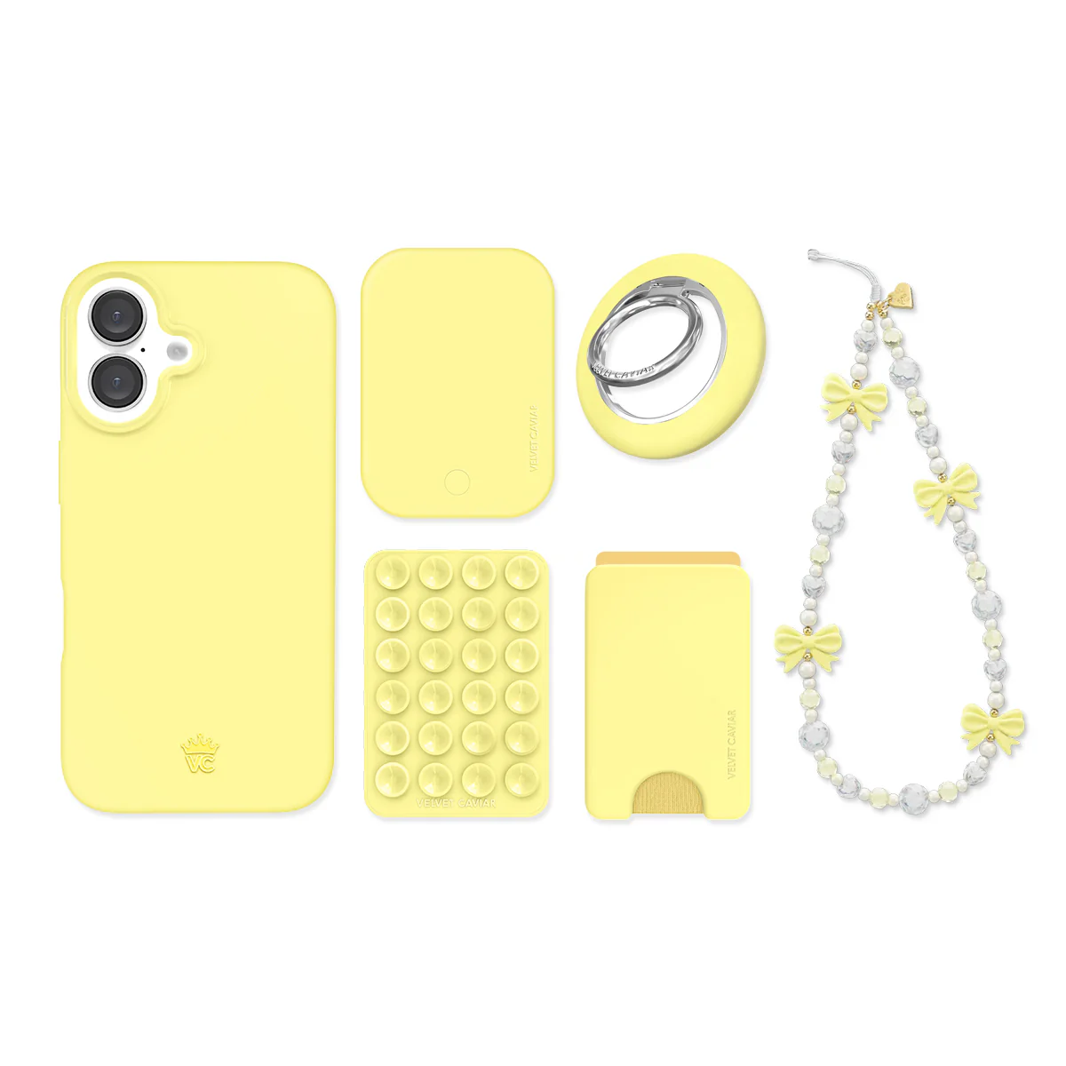 Butter Yellow iPhone Bundle Set - Image 12