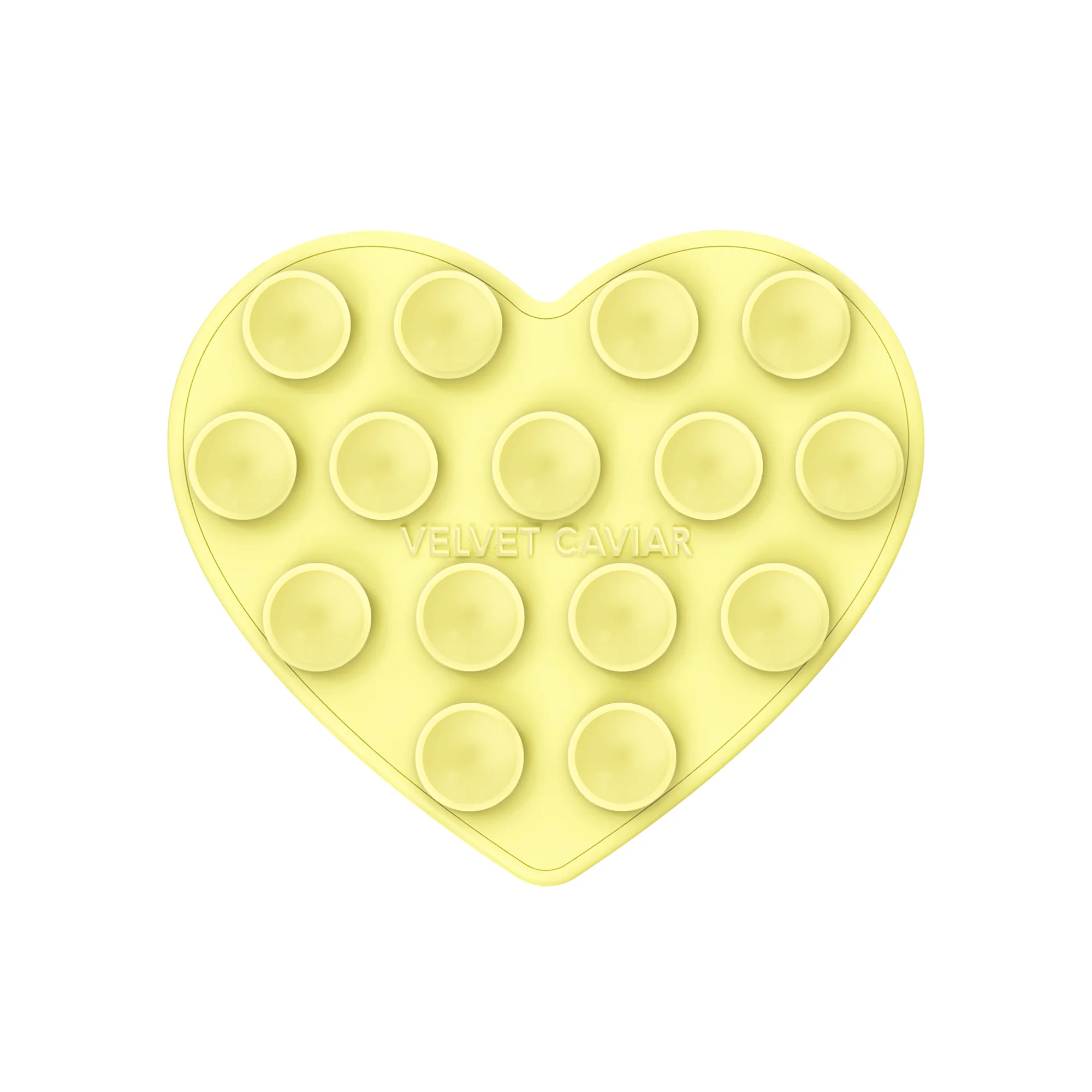 Butter Yellow Heart MagSafe MightyGrip