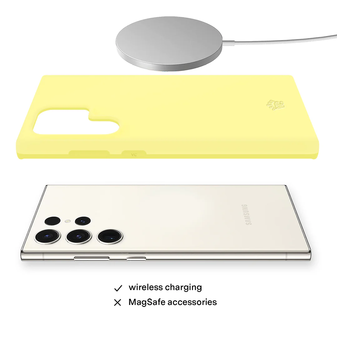 Butter Yellow Samsung Case - Image 43
