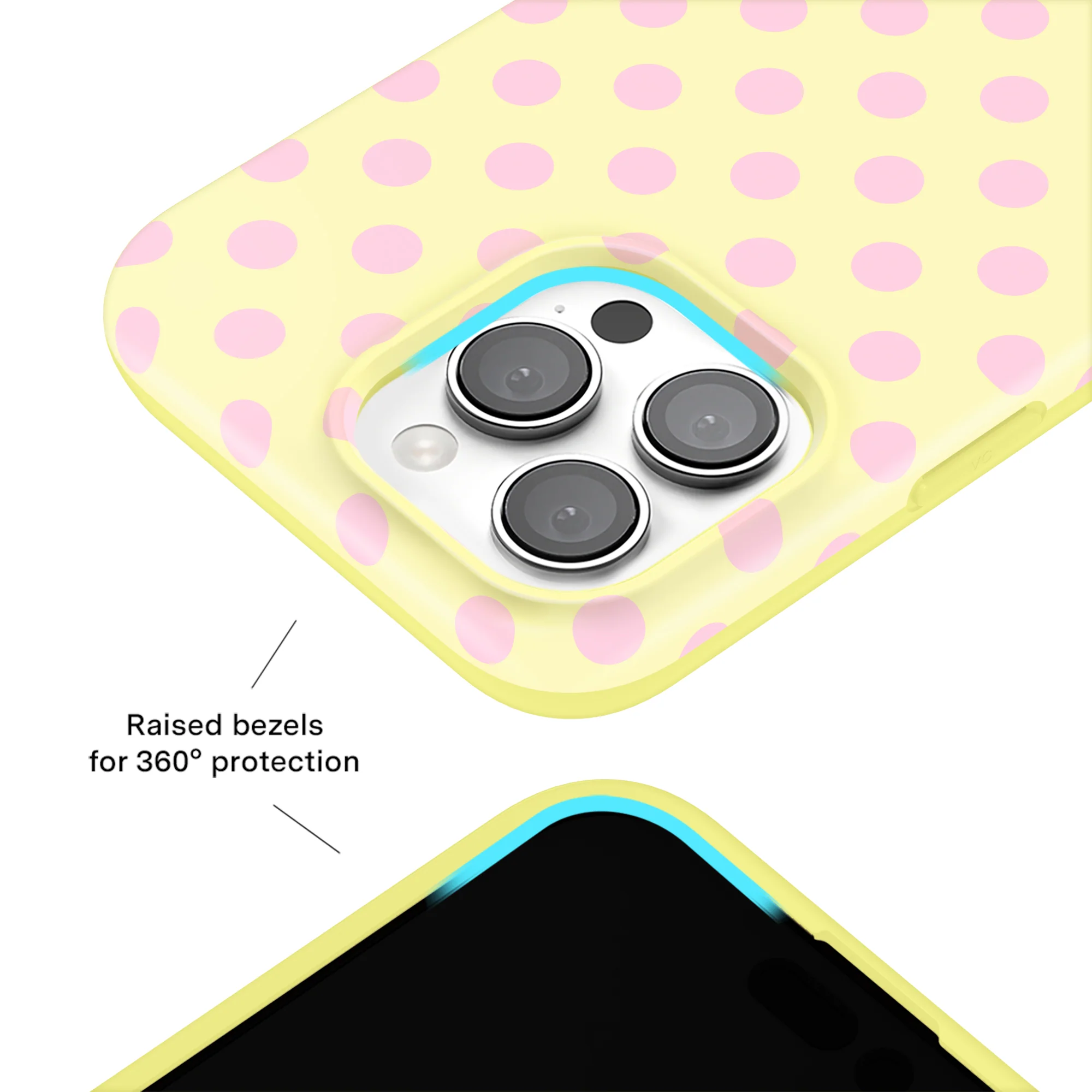 Buttercream Polka Dot iPhone Case - Image 53