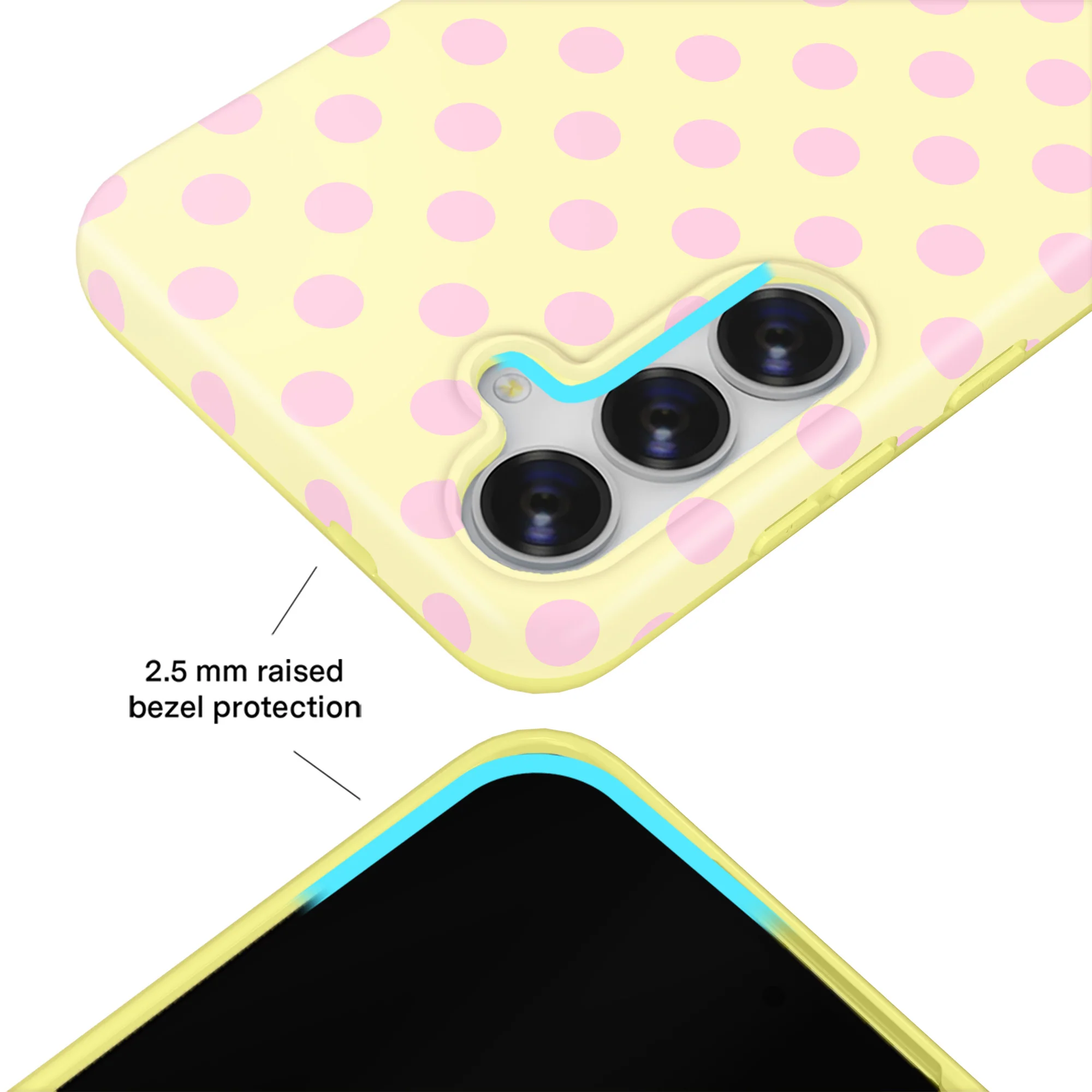 Buttercream Polka Dot Samsung Case - Image 32