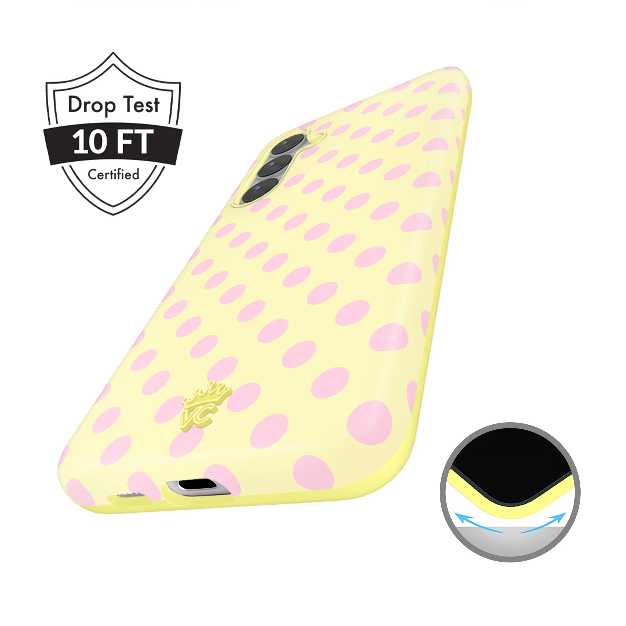 Buttercream Polka Dot Samsung Case - Image 34
