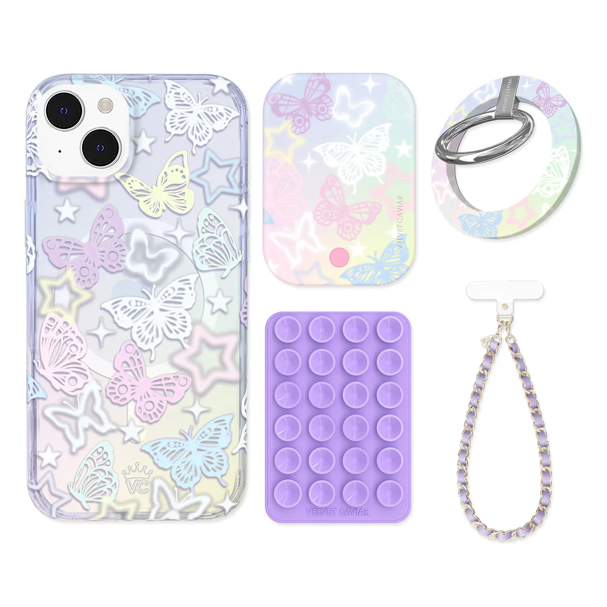 Butterfly Fantasy iPhone Bundle Set - Grip - Image 12