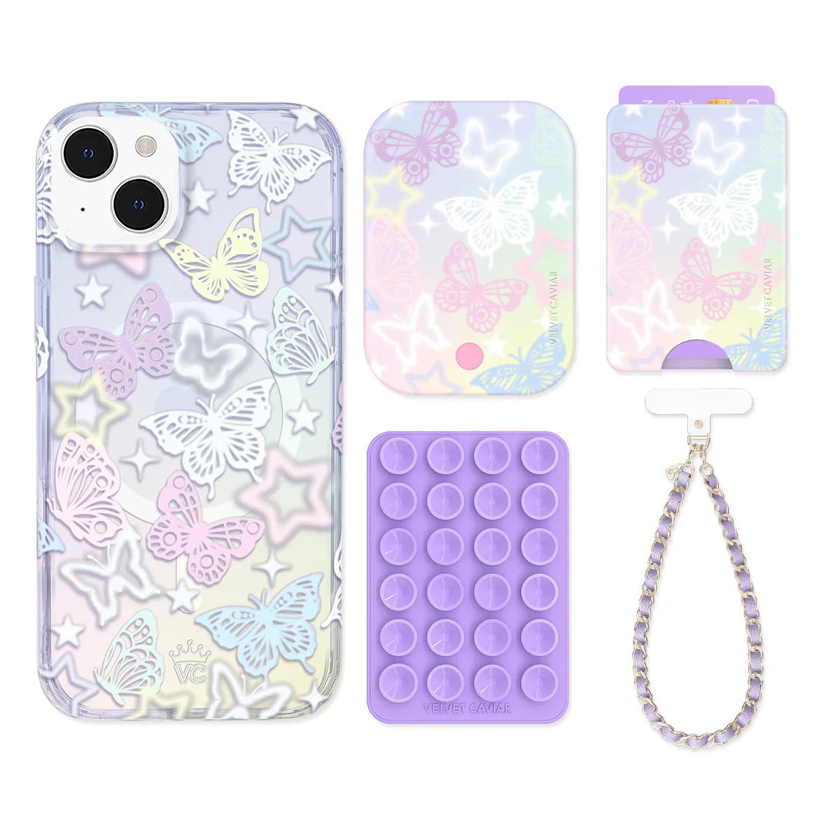 Butterfly Fantasy iPhone Bundle Set - Wallet - Image 9