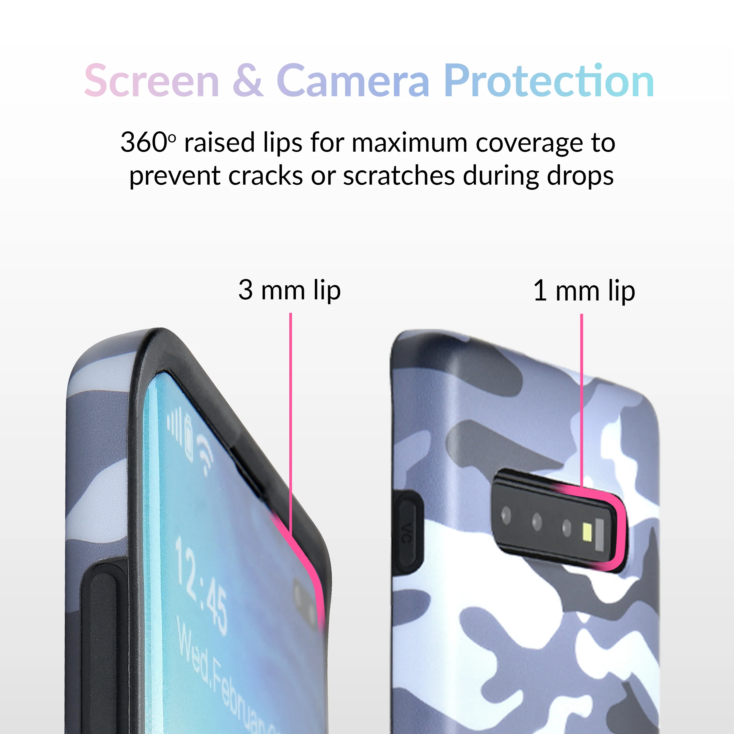 Gray Camo Samsung Galaxy Case - Image 11