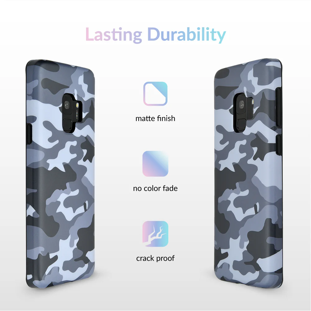 Gray Camo Samsung Galaxy Case - Image 3