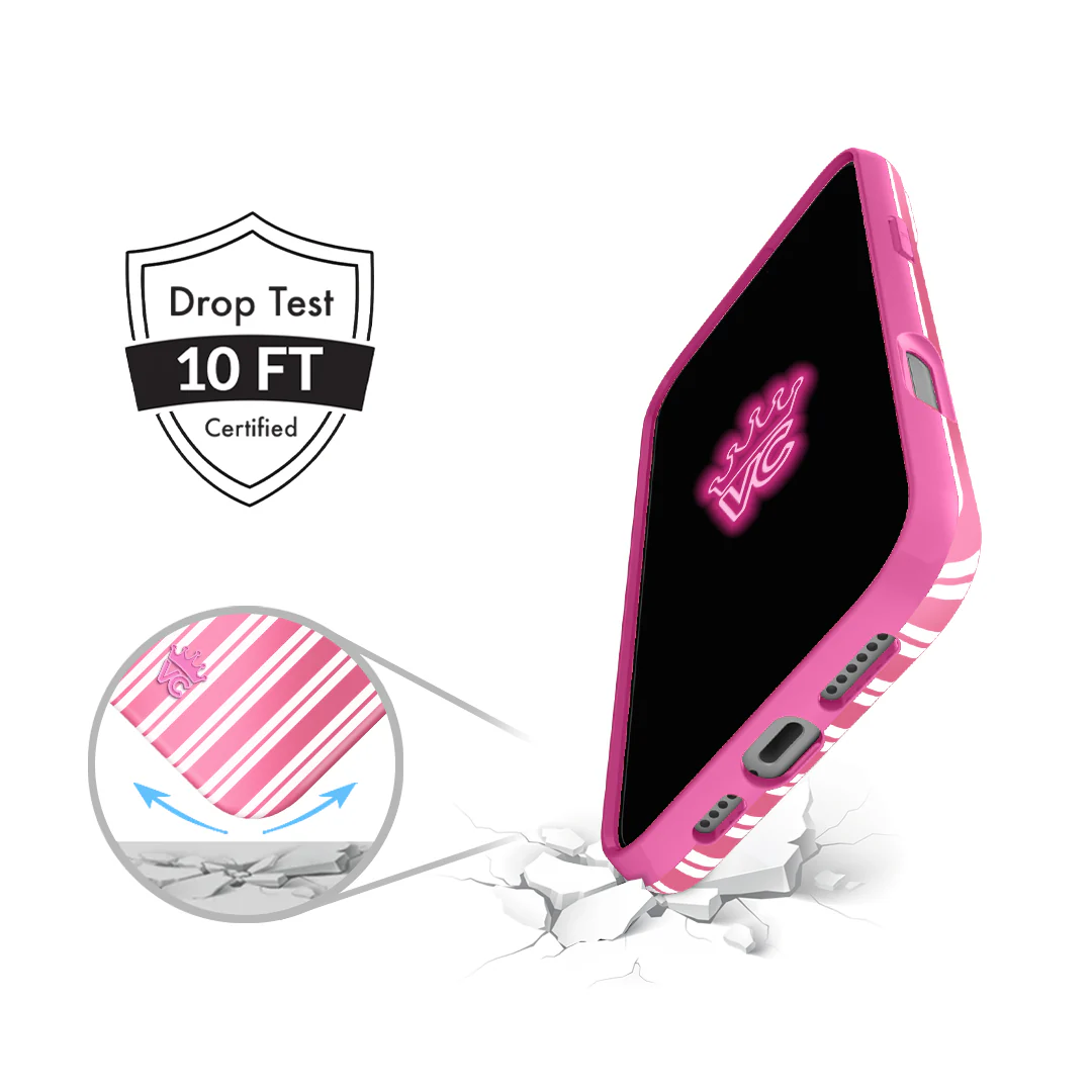Candy Cane Stripes iPhone Case - Image 37