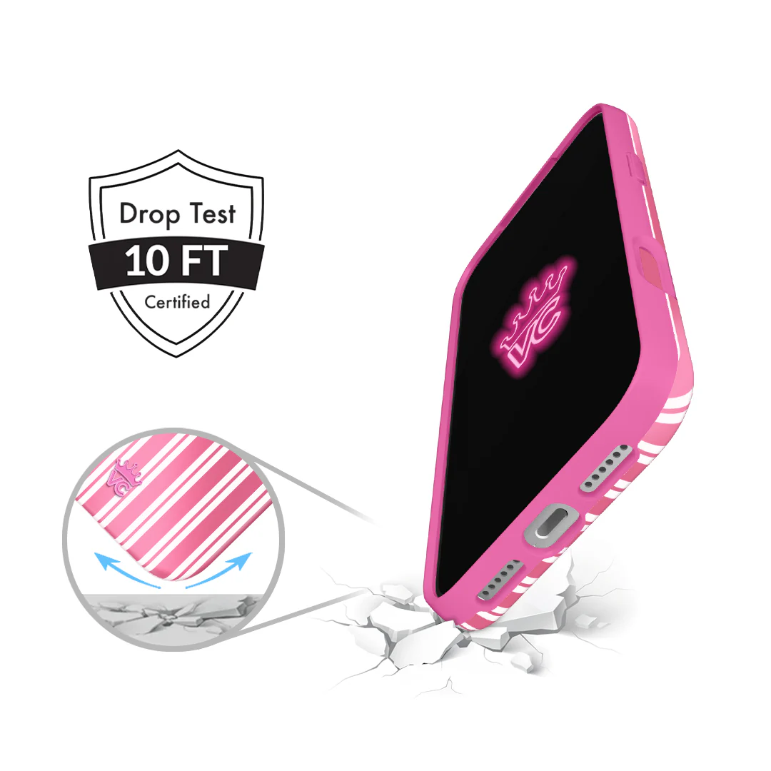 Candy Cane Stripes iPhone Case - Image 7