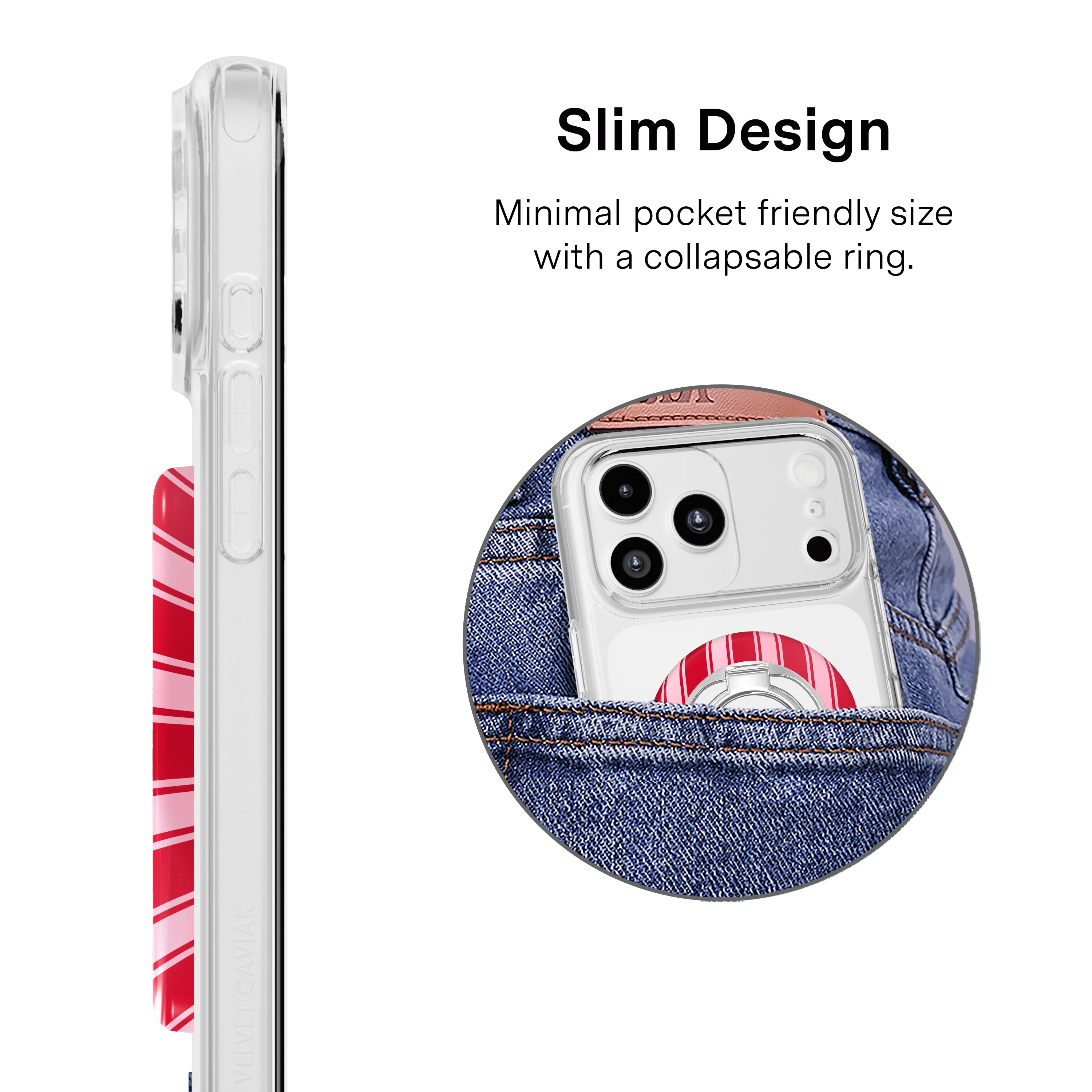 Candy Stripes MagSafe Grip Ring - Image 4