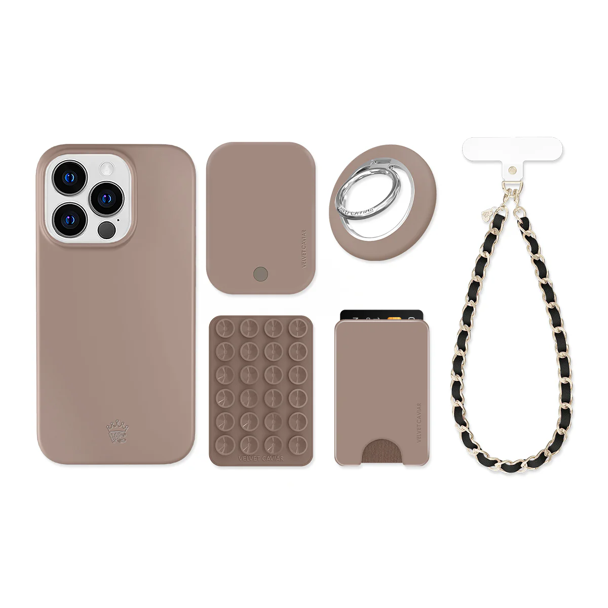 Cashmere Taupe iPhone Bundle Set - Image 2