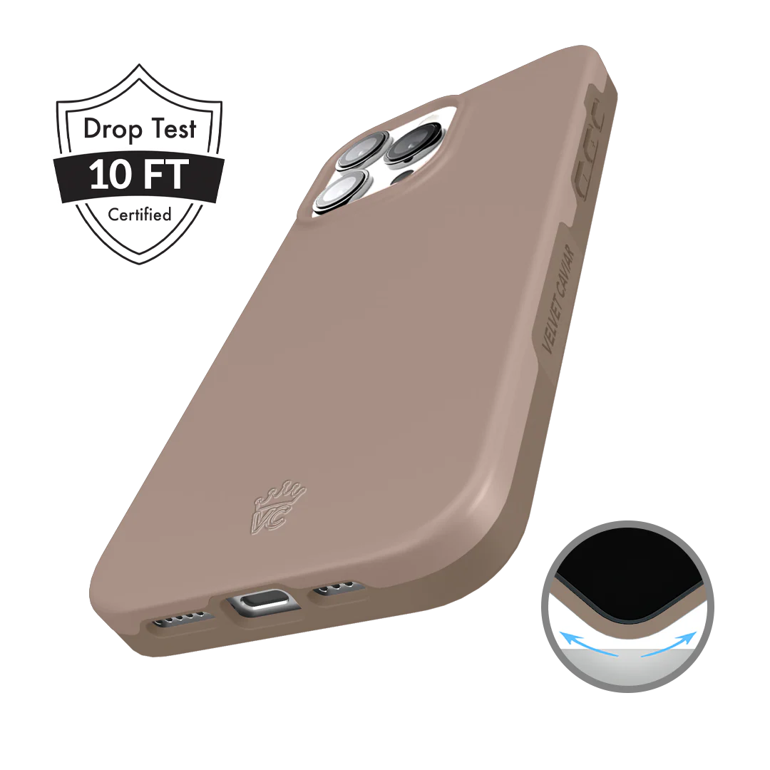 Cashmere Taupe iPhone Case - Image 64