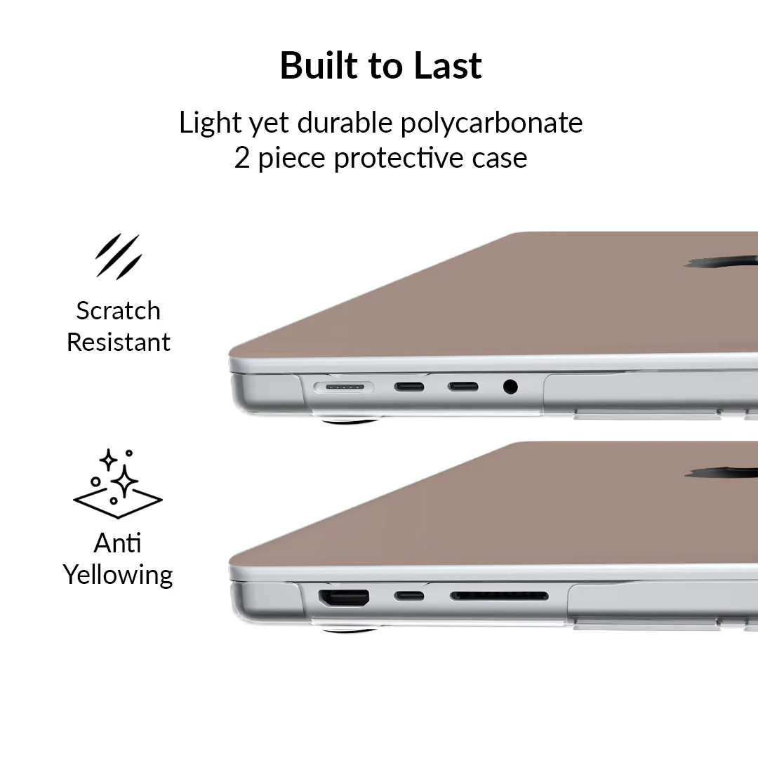 Cashmere Taupe MacBook Case - Image 22