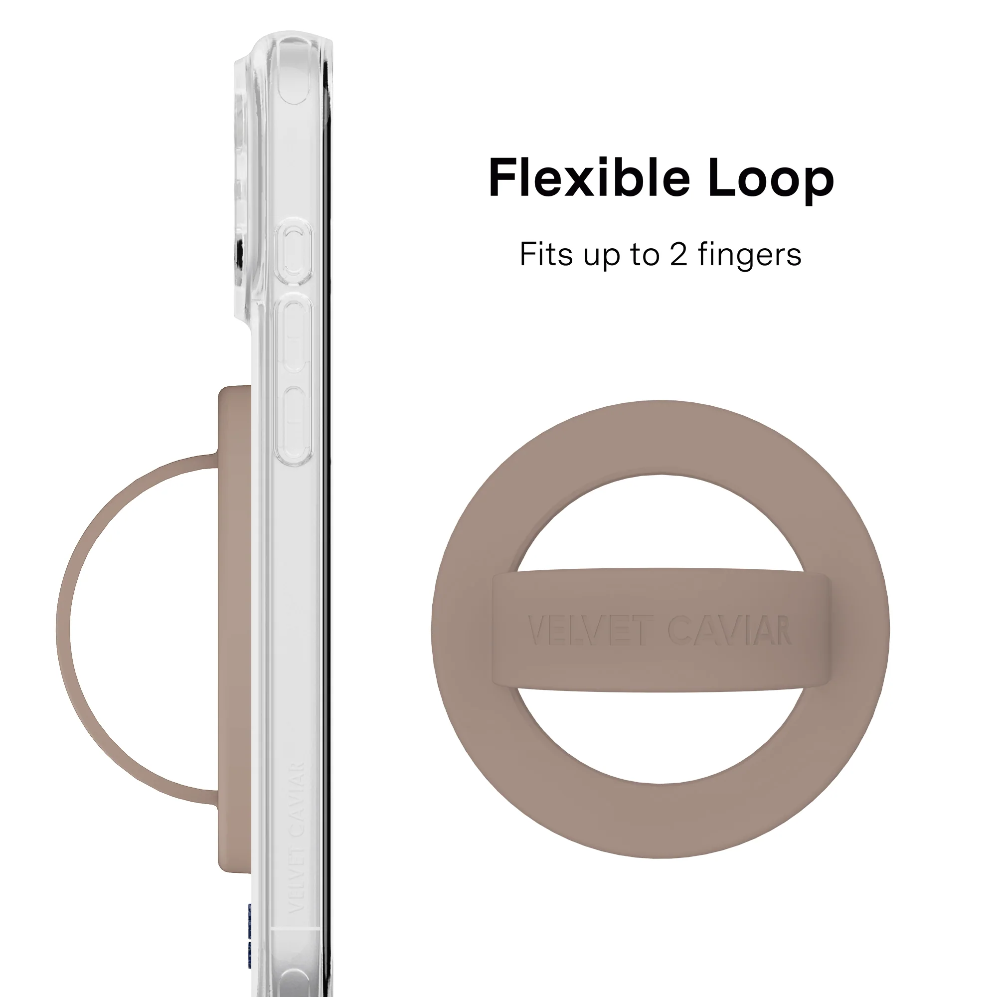 Cashmere Taupe MagSafe Grip Loop - Image 4