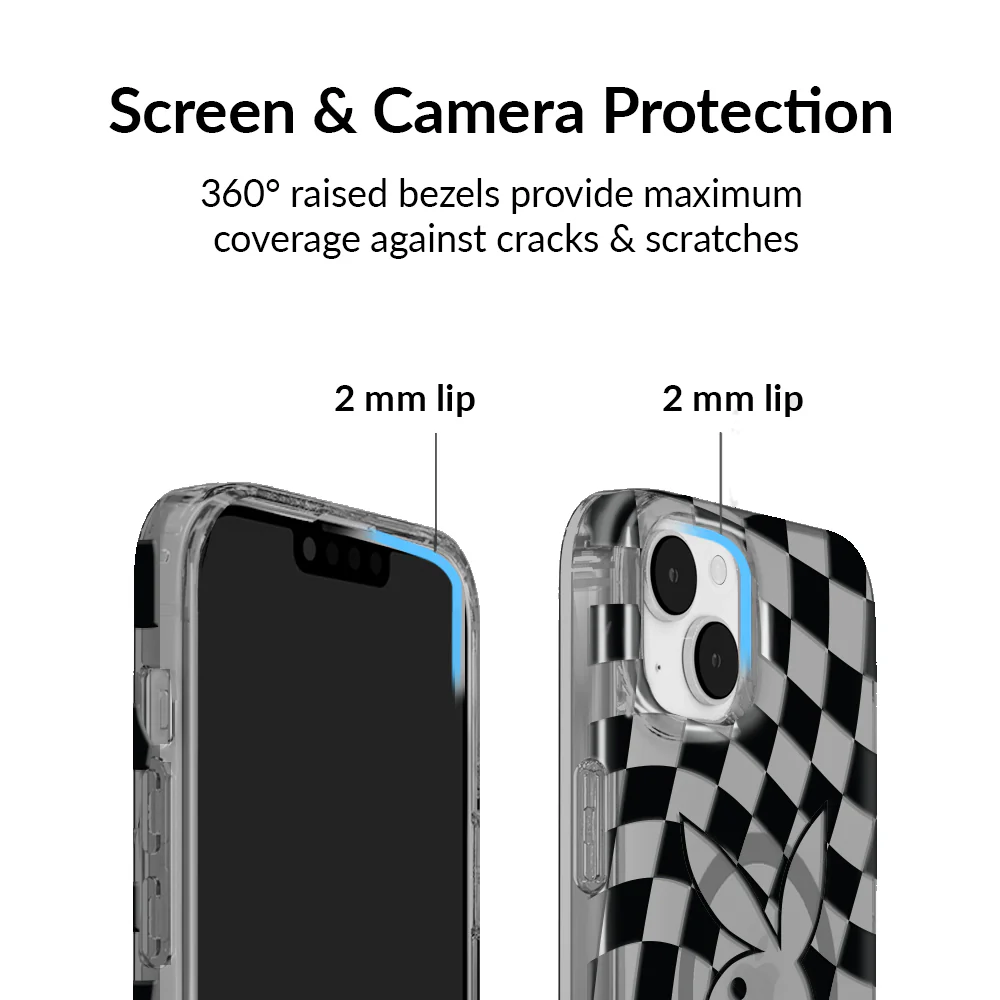 Playboy Checkmate Clear iPhone Case - Image 15