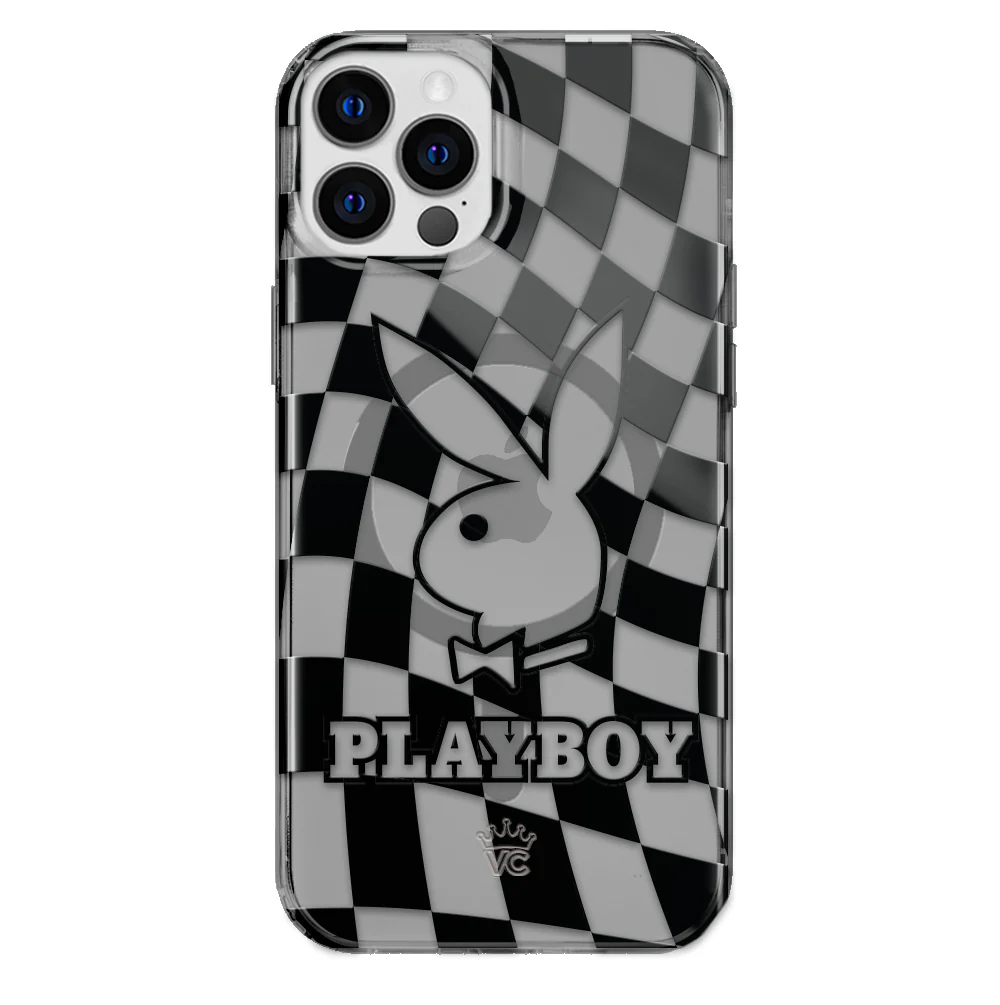 Playboy Checkmate Clear iPhone Case - Image 37