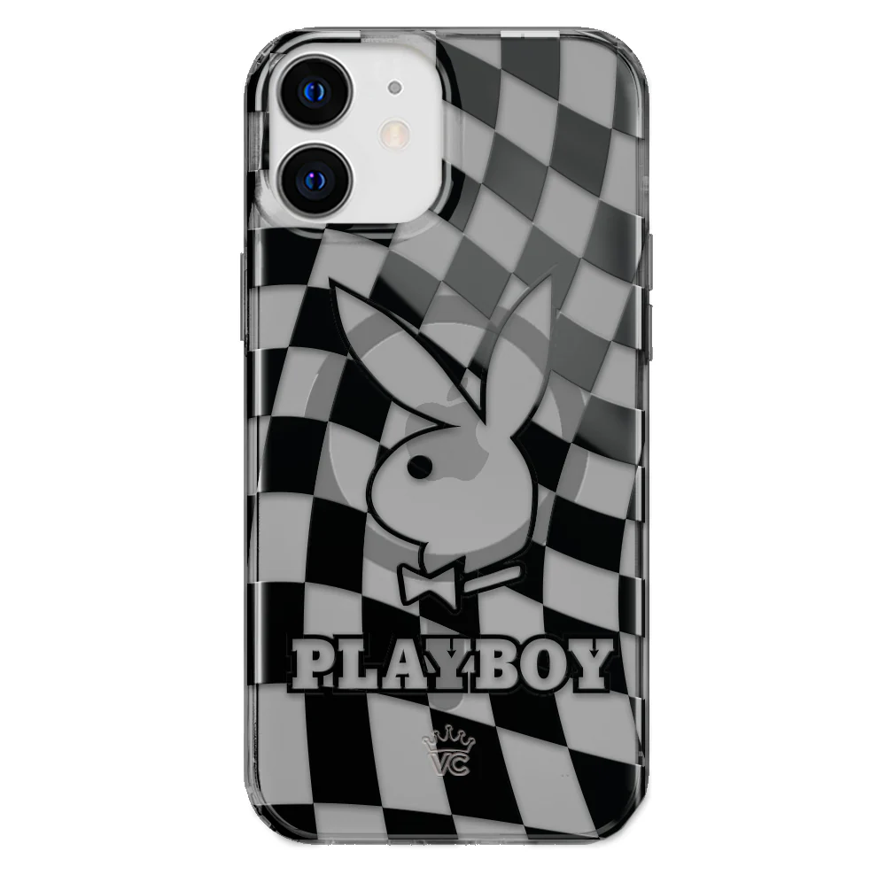 Playboy Checkmate Clear iPhone Case - Image 49