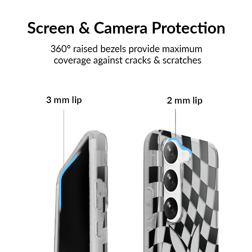 Playboy Checkmate Clear Samsung Case - Image 3