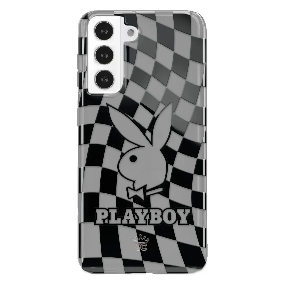 Playboy Checkmate Clear Samsung Case - Image 37