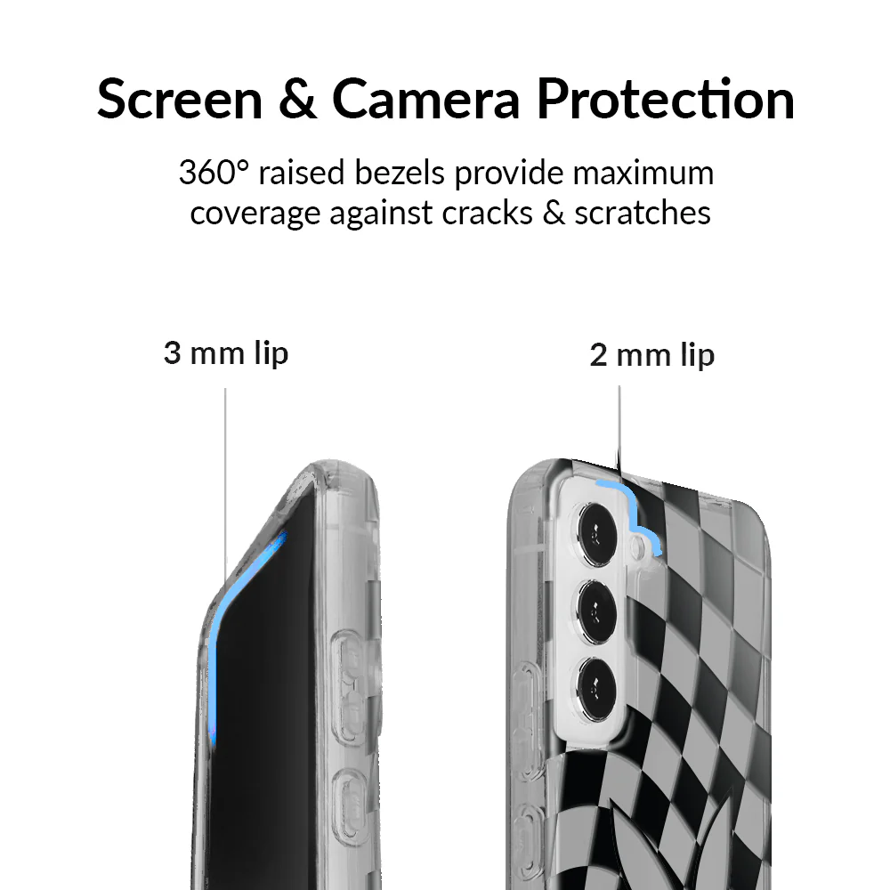 Playboy Checkmate Clear Samsung Case - Image 39