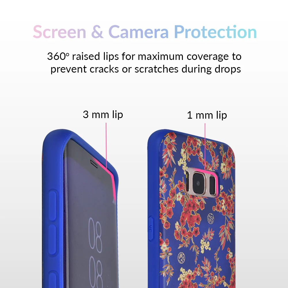 Cherry Blossom Floral Samsung Galaxy Case - Image 2