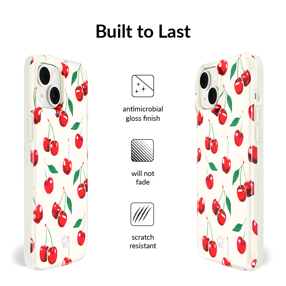 Mon Cheri Cherry iPhone Case - Image 15
