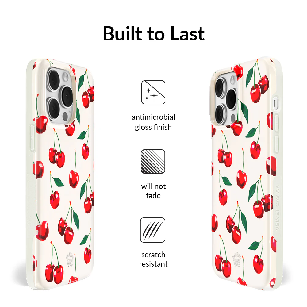 Mon Cheri Cherry iPhone Case - Image 5