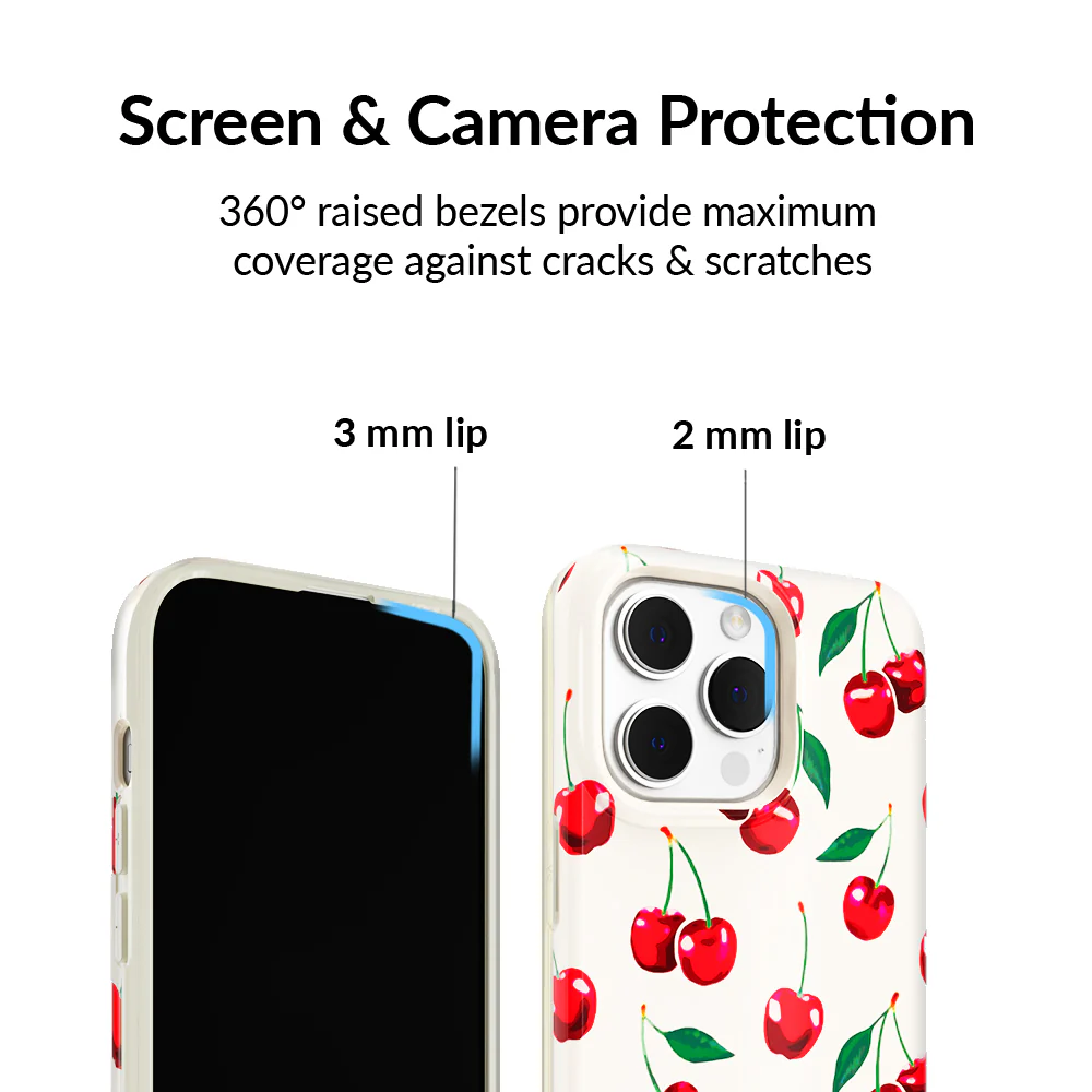 Mon Cheri Cherry iPhone Case - Image 53
