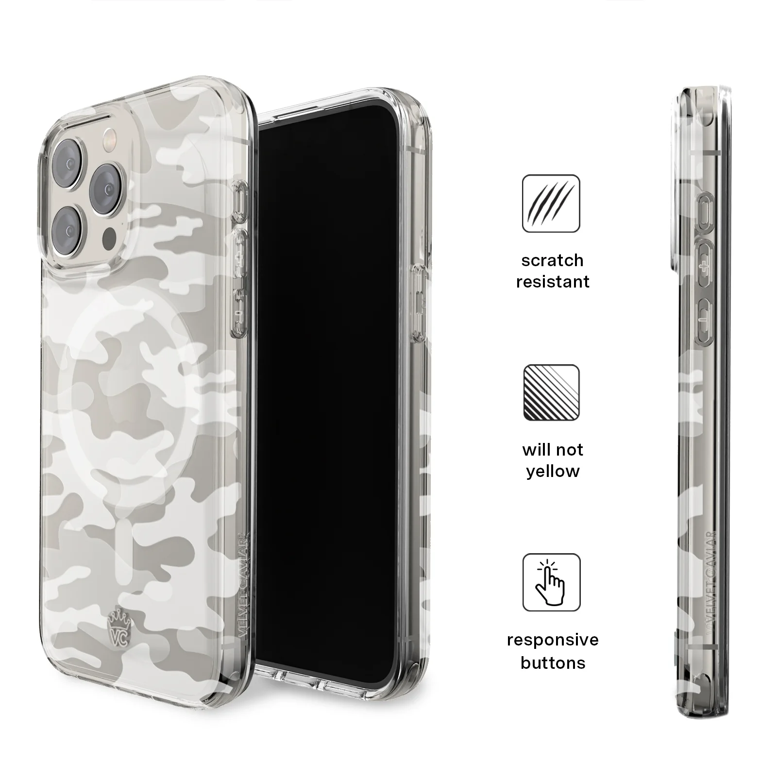 Frosted Camo iPhone Case - Image 6
