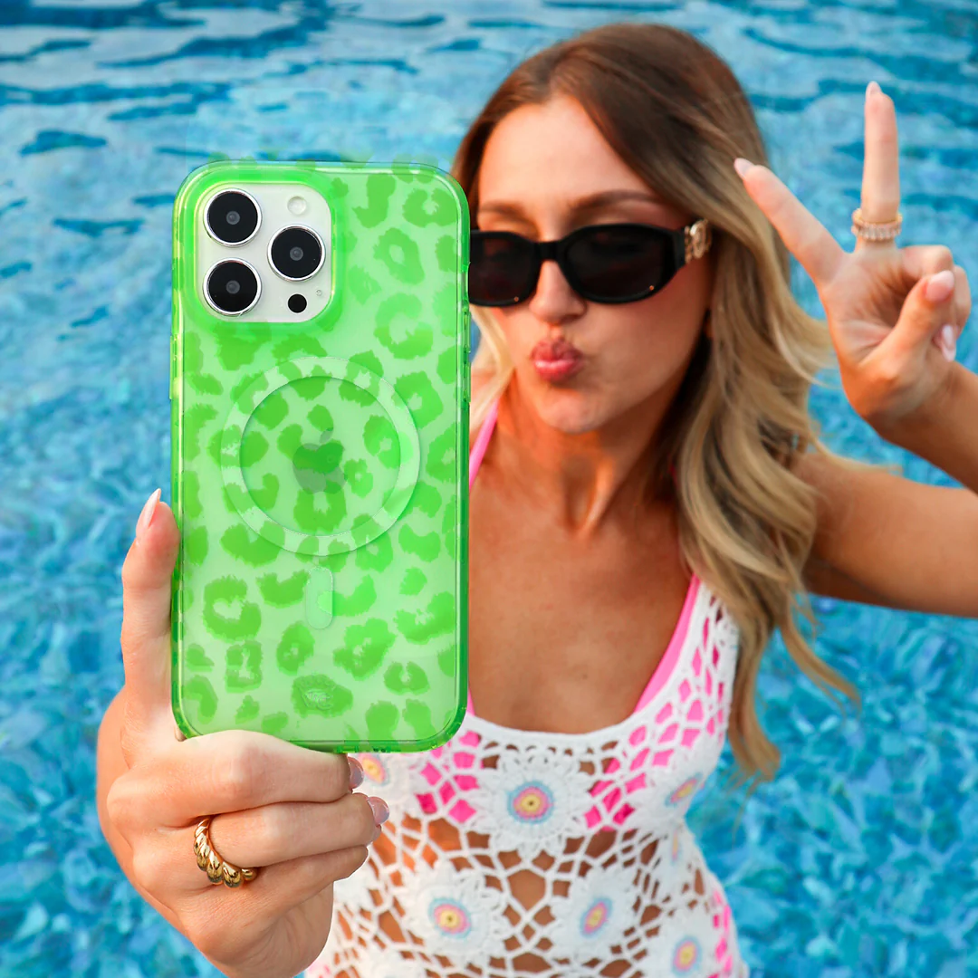 Key Lime Leopard iPhone Case - Image 20