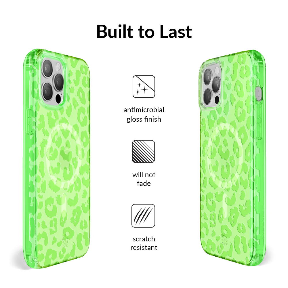 Key Lime Leopard iPhone Case - Image 65