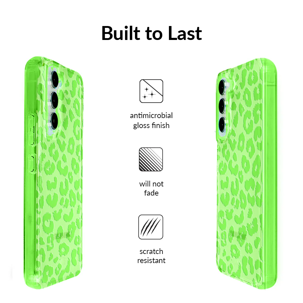 Key Lime Leopard Samsung Case - Image 40
