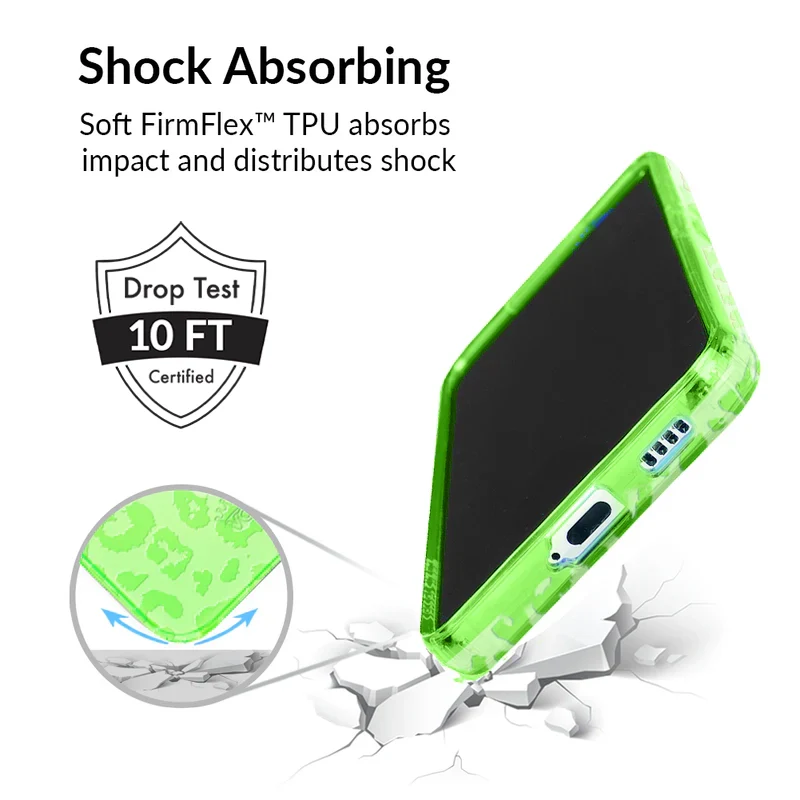 Key Lime Leopard Samsung Case - Image 8