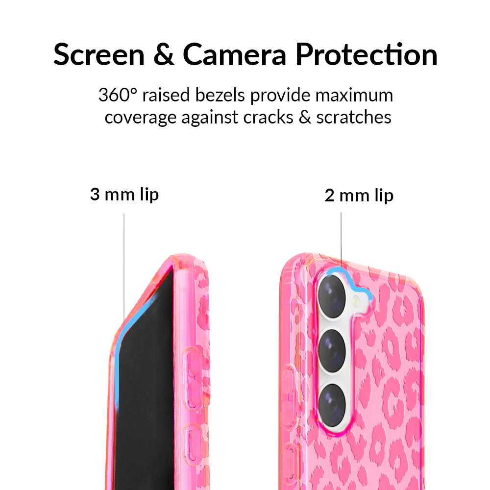 Candy Pink Leopard Samsung Case - Image 7