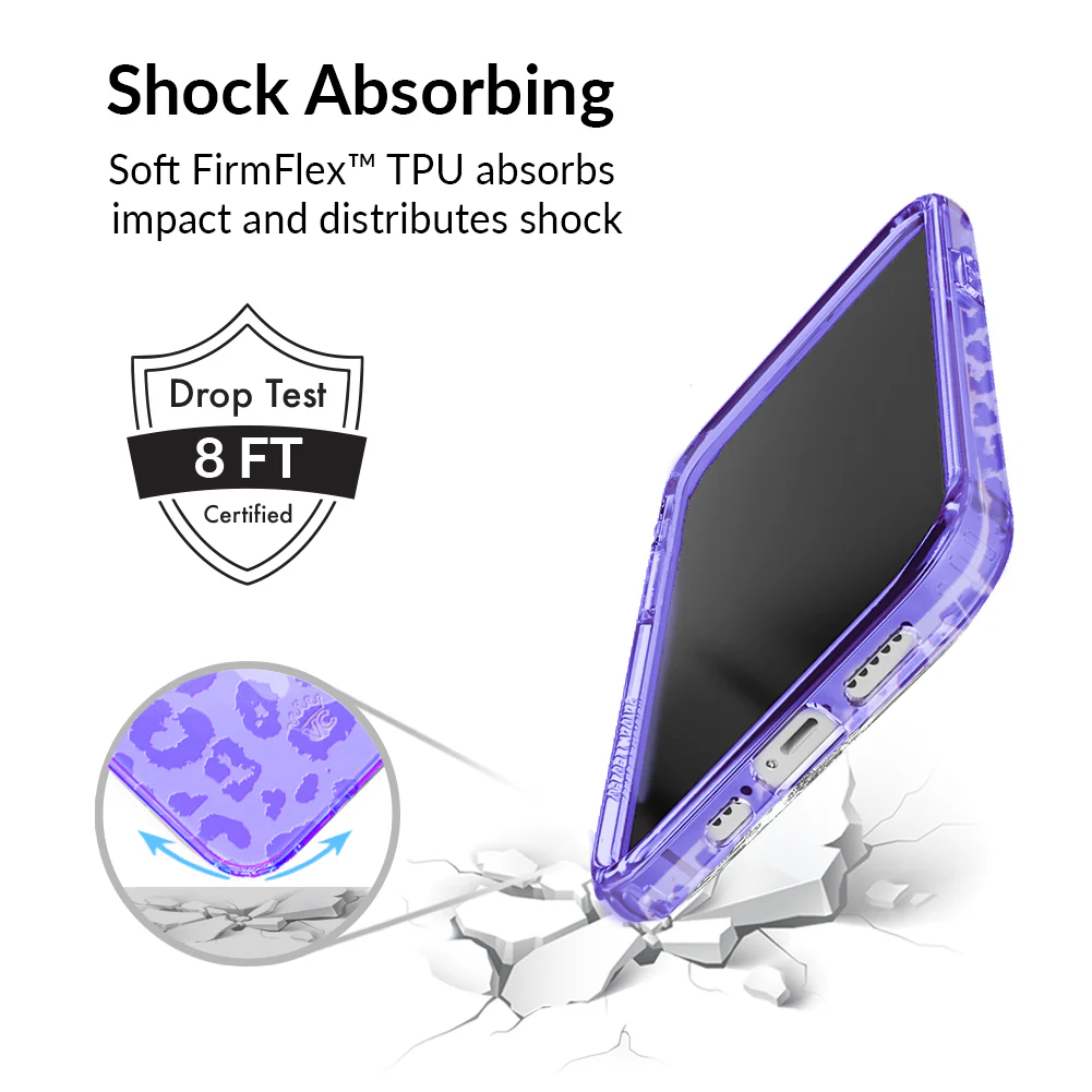 Electric Purple Leopard iPhone Case - Image 70