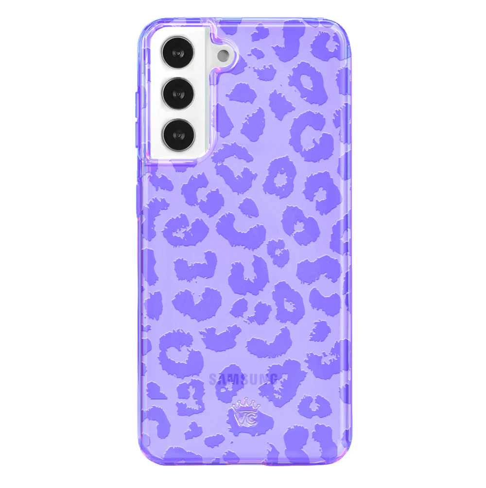 Electric Purple Leopard Samsung Case - Image 22