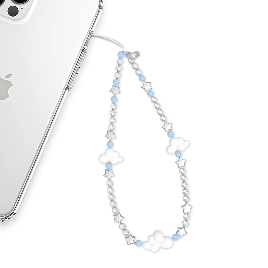 In the Clouds  Phone Charm