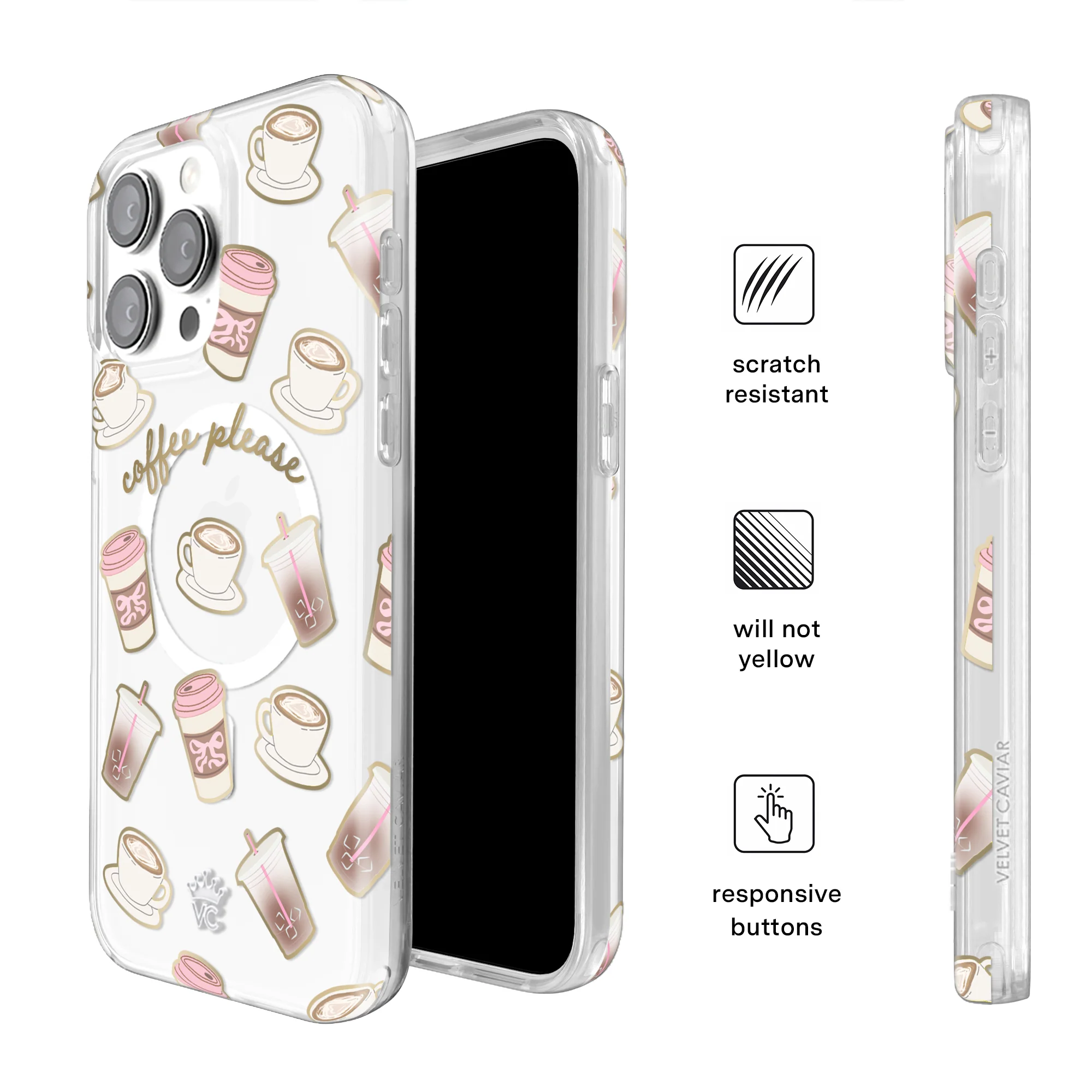 Coffee Please iPhone Case - Image 30