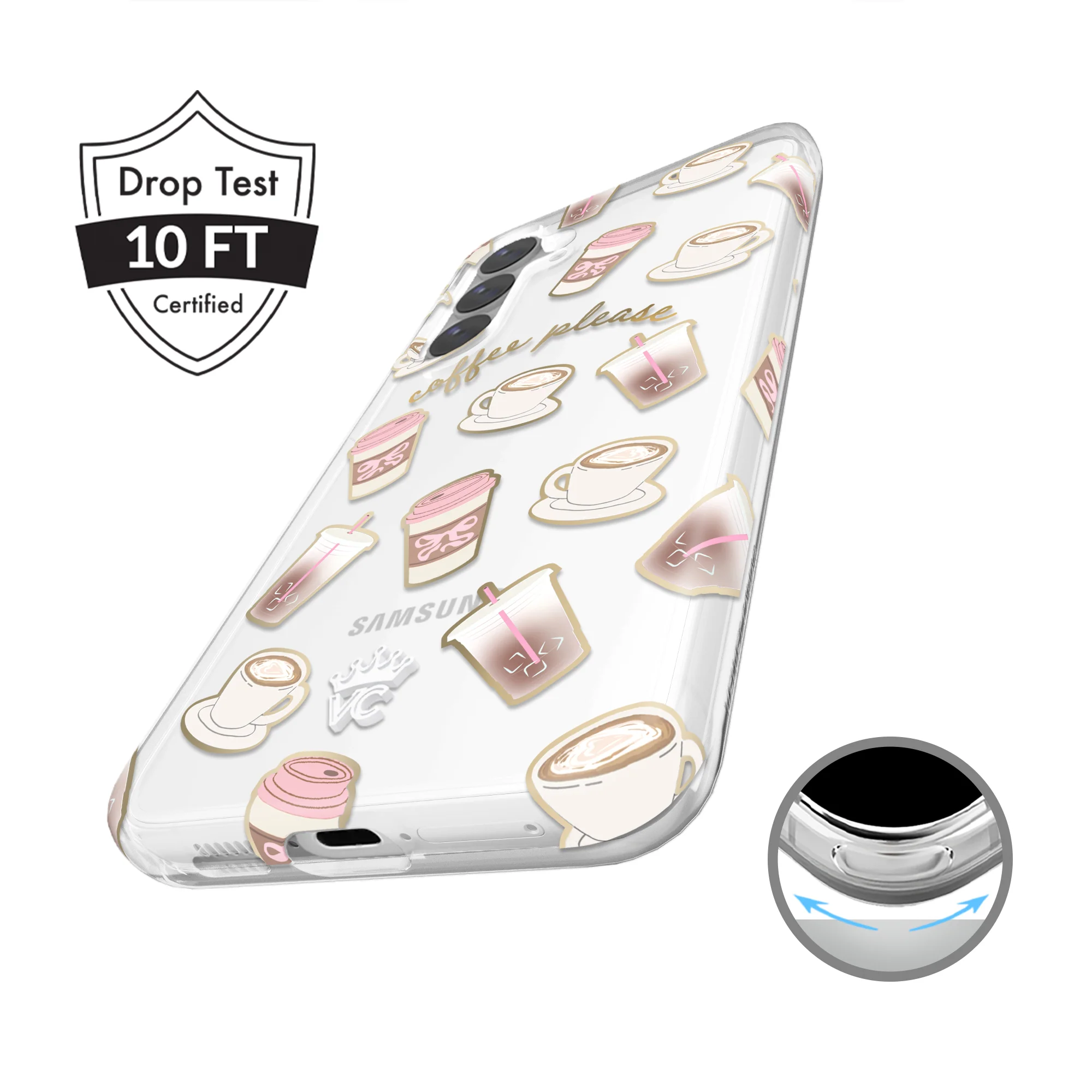 Coffee Please Samsung Case - Image 32