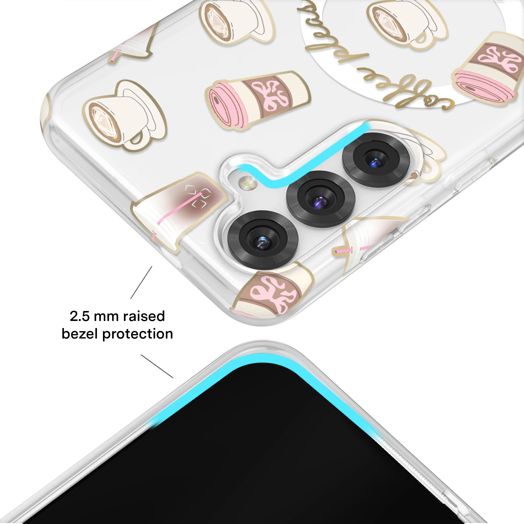 Coffee Please Samsung Case - Image 48