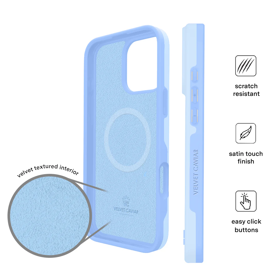 Cotton Candy Blue iPhone Case - Image 11