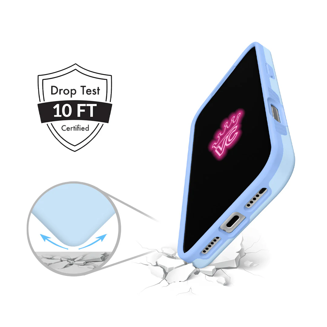 Cotton Candy Blue iPhone Case - Image 110
