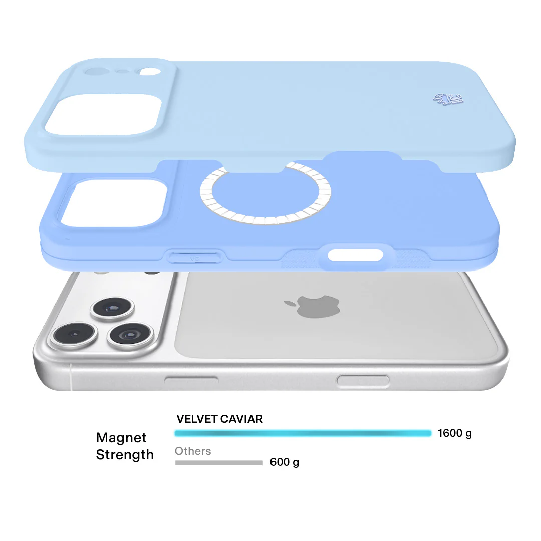 Cotton Candy Blue iPhone Case - Image 124