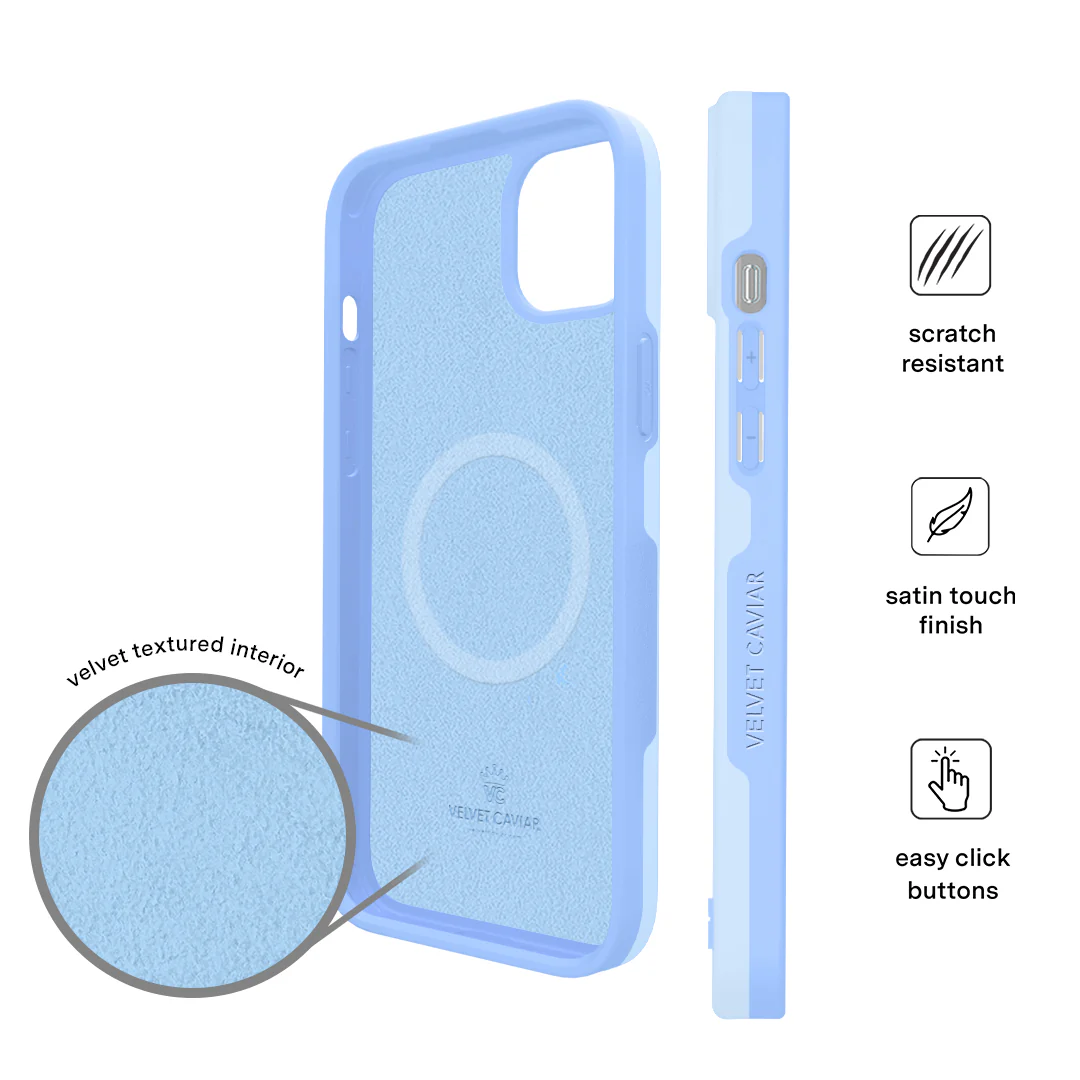 Cotton Candy Blue iPhone Case - Image 47