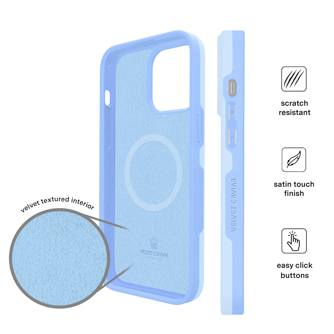 Cotton Candy Blue iPhone Case - Image 59