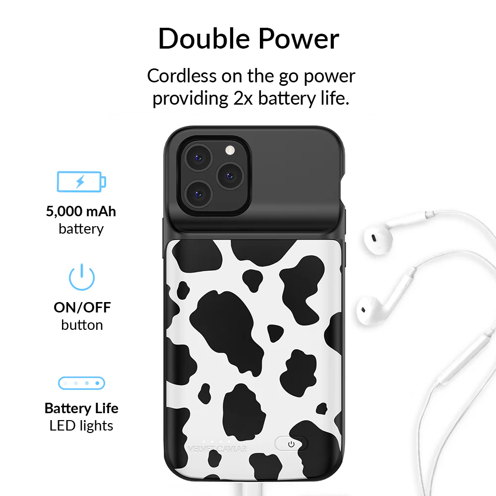 Cow iPhone Charging Case - Image 14