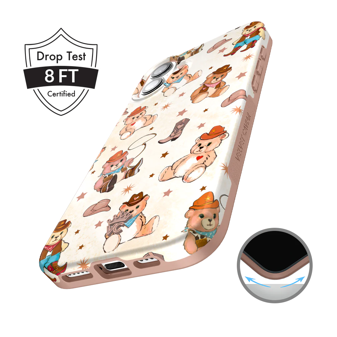 Cowboy Teddy iPhone Case - Image 113